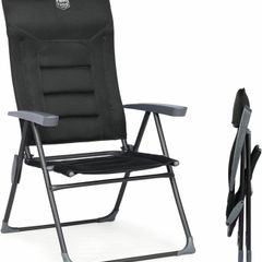 Folding Camping Garden Reclining Chairs Outdoor Sturdy Lightweight Sun Lounger (MULTIPLE COLOURS)