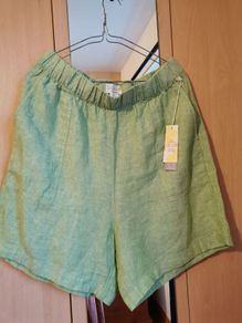 C&C 100% linen shorts UK 12