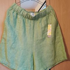 C&C 100% linen shorts UK 12