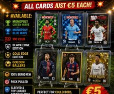 Football Cards 5 Euro Each