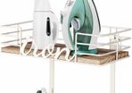 Ironing Board Hanger Wall Mount - Laundry Room Iron and Ironing Board Holder (MULTIPLE COLOURS)