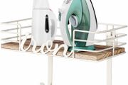 Ironing Board Hanger Wall Mount - Laundry Room Iron and Ironing Board Holder (MULTIPLE COLOURS)