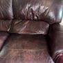 Leather recliner sofa Image 2