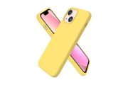 Liquid Silicone Shockproof Case For iPhone 13 Mini Luxury Soft Phone Cover Yellow New - FHT8IP13MLK