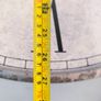 Wall clock. Large Vintage Style Wall Clock, 69 cm. Excellent Condition. Image 5