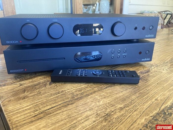 Audiophile Quality Audiolab 6000A integrated amplifier ESS Sabre ES9018K2M chipset 24-bit / 192kHz pristine Boxed