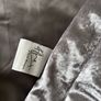 Kylie Minogue Ombre Silver Grey Bedspread Throw Image 10