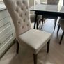 Kingsbury Velvet Dining Chairs x6 Image 6