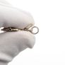 925 Sterling Silver CZ Ballet Slippers Charm Image 7