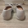 Girls Geox White Patent Leather/ Pearl effect Communion shoes Image 5