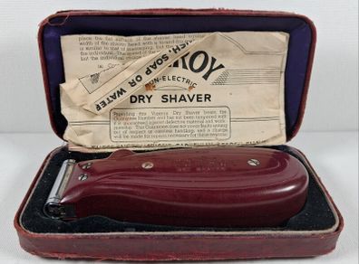 Vintage Viceroy dry shaver in box