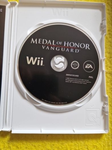 Medal of Honor Vanguard Nintendo Wii Games Original