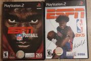 Untested ESPN games (NTSC) for Playstation 2 PS2