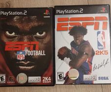 Untested ESPN games (NTSC) for Playstation 2 PS2