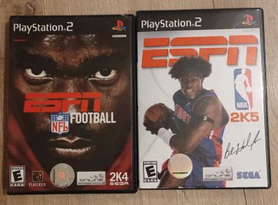 Untested ESPN games (NTSC) for Playstation 2 PS2