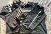 Adidas and O'Neills zip tops