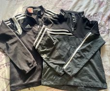 Adidas and O'Neills zip tops