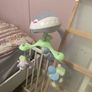 white cot with mattress Image 3