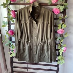 jacket Zara size medium khaki utility style jacket
