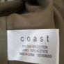 Coast olive green colour dress size 12 Image 3