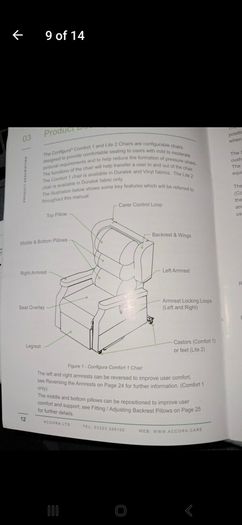 Configura Comfort 1 Recliner Chair