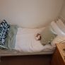 BRAND NEW IKEA MINNEN Extendable Kids Bed and Mattress (Never Slept In) Image 5