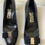 Salvatore Ferragamo leather kitten heels, new, UK 5.5 -5 , RRP 660 Image 4
