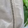 ALDO grey with silver chain shoulder straps bag Image 7