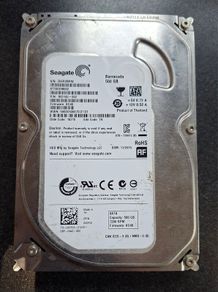 Seagate BarraCuda 500GB 3.5" SATA 6Gb/s 7200RPM Hard Drive (ST500DM002)