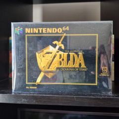Zelda Ocarina of Time Boxed (N64)
