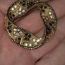 Vintage Eternal Circle Brooch Image 3