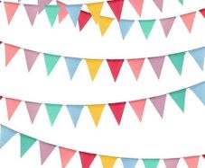 FREE P&P | 72 Flags 60Ft Fabric Bunting Banner, Imitated Linen Bunting Garlands Colorful Waterproof Pennant Flags Outdoor Indoor Hanging Decoration for Home