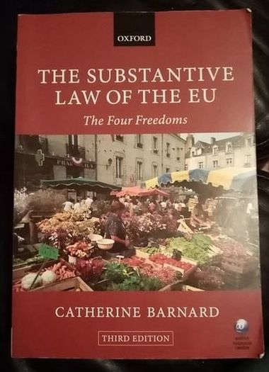 The Substantive Law of the EU Book