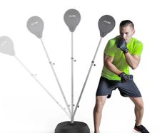 MaxxMMA Speed-Adjustable Freestanding Reflex Bag Kit