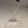 lego acrylic stand for Poe Damerons x wing fighter Image 2