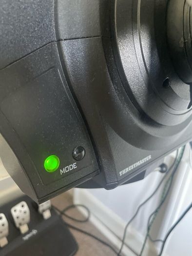 Thrustmaster + Logitech racing sim setup