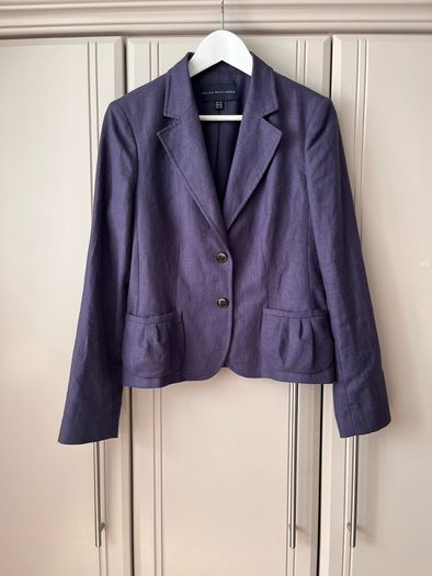 Helen McAlinden linen pure blazer uk14