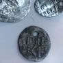 3 x Silver Russian Denga 15th-17th century Image 7