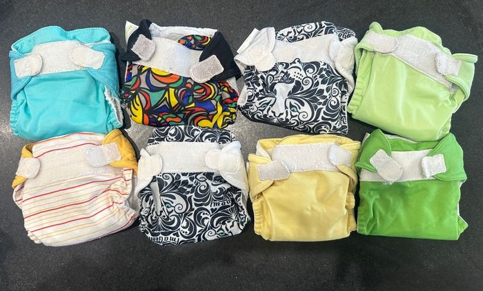 Newborn cloth nappy bundle