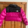 The North Face Women's Nuptse Short Jacket - Fuchsia Pink Image 5