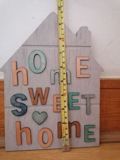 Wooden Home Sign Decor
