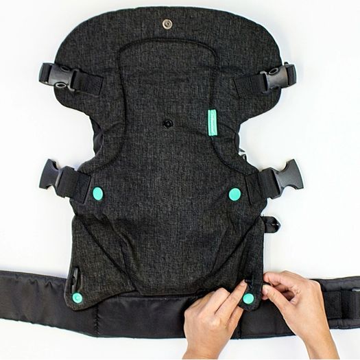 Infantino Flip Advanced 4-in-1 Baby Carrier Black Denim