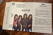 KISS: Lick It Up -Cassette