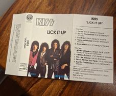 KISS: Lick It Up -Cassette