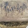 Vintage brass fireplace box Image 3