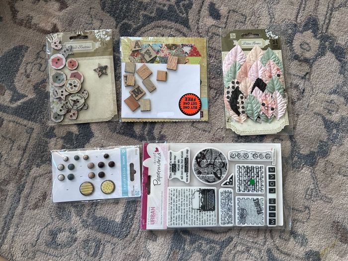 scrapbooking materials