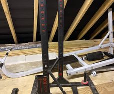 squat rack barbell stands