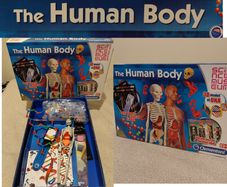Clementoni The Human Body 3d model, jigsaw puzzle set