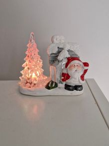 Santa light decoration