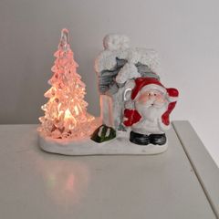 Santa light decoration